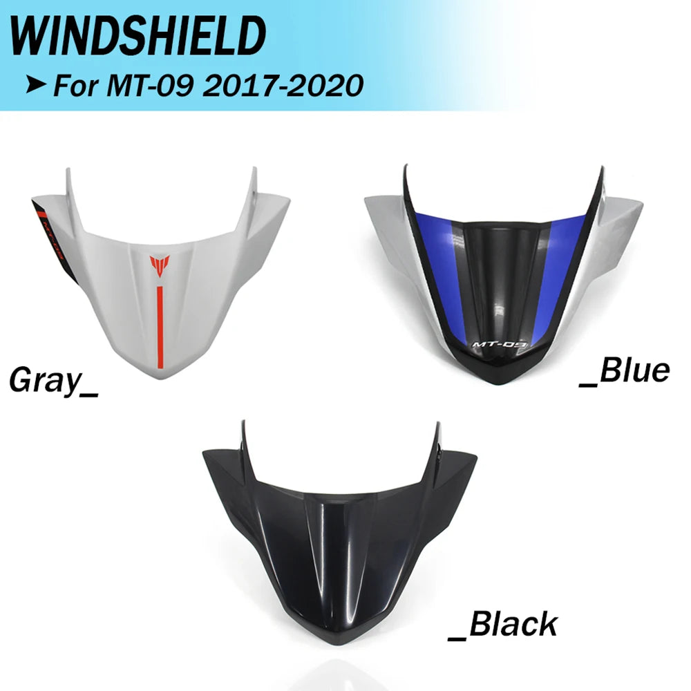 Accesorios de motocicleta nuevos 2019-2020 para Yamaha MT09, guardabarros trasero, deflector de parabrisas, cubierta de asiento trasero MT-09 MT 09