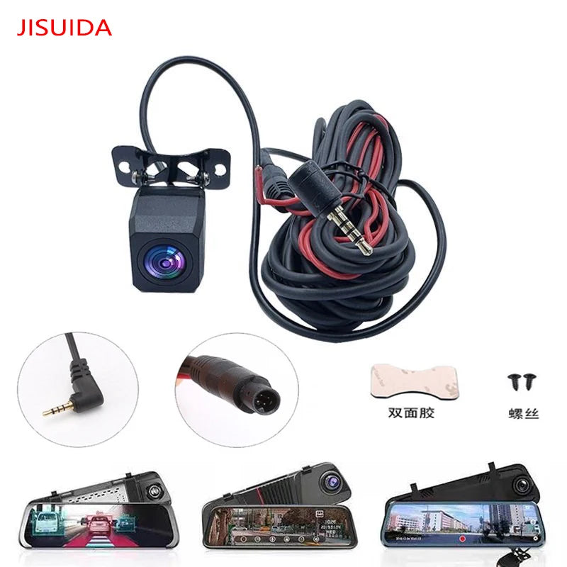 Car camera Four-pin AHD streaming media Dashcam HD night vision rearview mirror dedicated camera 1080P water and dust resistant