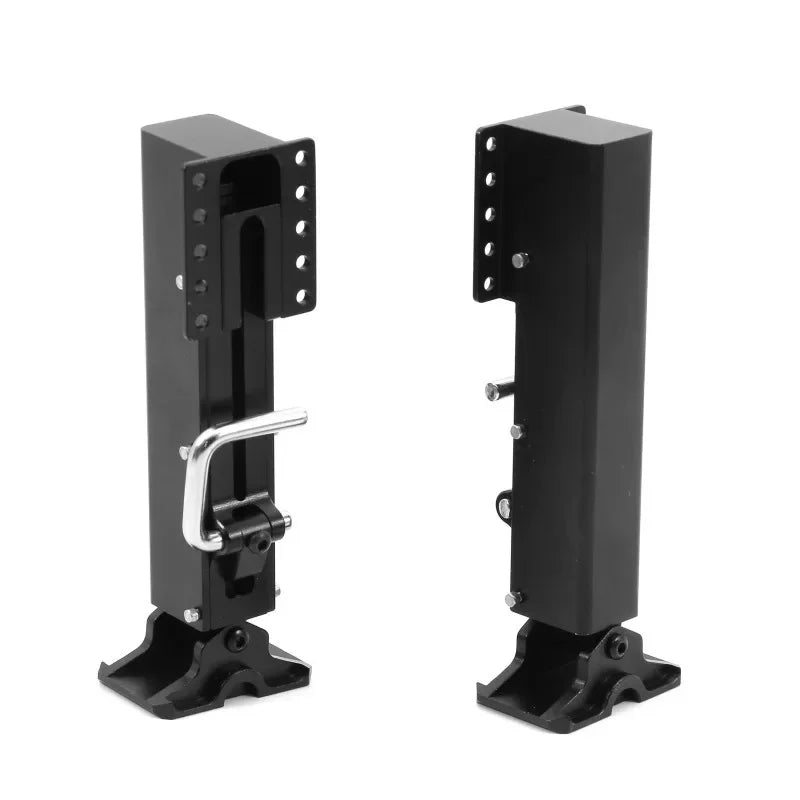 Soporte de tren de aterrizaje de remolque de metal para camión volquete Tamiya RC 1/14 SCANIA 770S R620 VOLVO Arocs MAN TGX Accesorios para coche