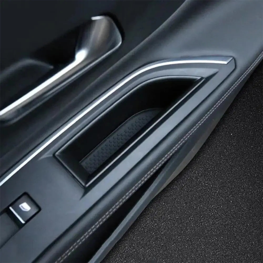 For Peugeot 3008 3008GT 4008 5008 2016-20 Car Organizer Door Handle Armrest Storage Box Container Holder Tray Auto Accessories