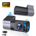 1080P HD Dash Camera NEW Vehicle Recorder WiFi DashCam Smart Car Video Recorder APP Control 360° Rotation Car DVR Front View Cam