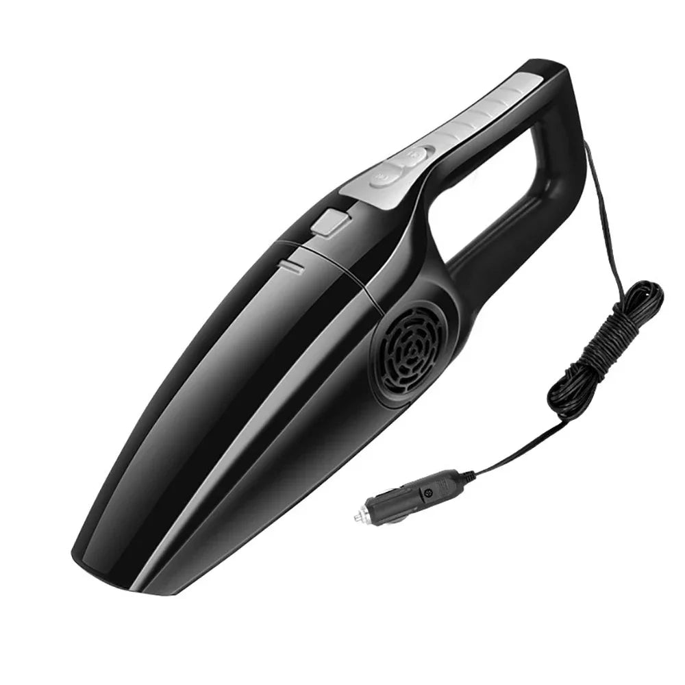 120W 3600mbar Car Vacuum Cleaner High Suction Hand-held 12V Mini 5 Meter Noodle Dry And Wet Dual-use Car Interior Cleaner