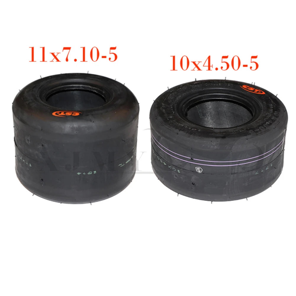 High Quality 10x4.50-5/11x7.10-5 Drift Tires for 168 Kart 5 Inch Front And Rear Suitable for Racing And Drifting