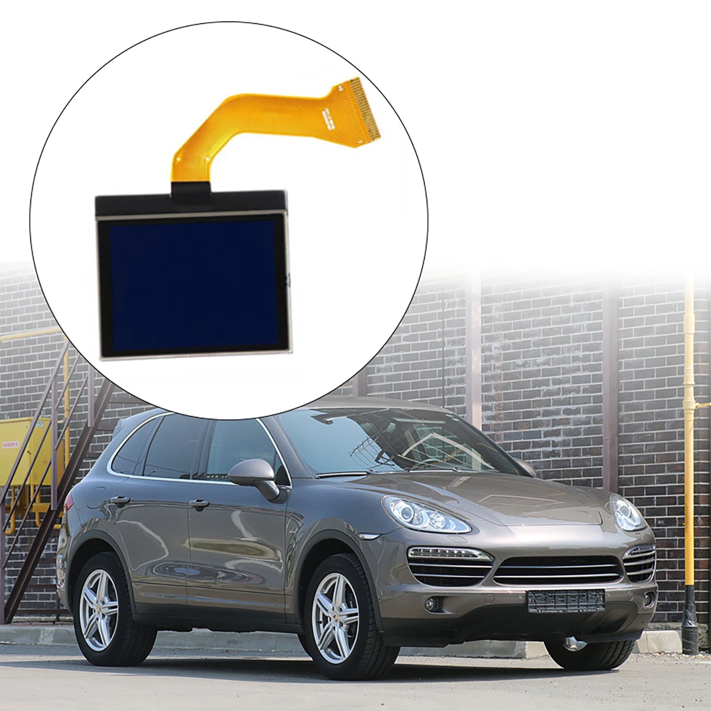 1 Pc LCD Screen 7L6920 970D 7L6920970R/L For VW Touareg V6 Porsche Cayenne S GTS Dashboard Monochrome LCD Screen Dash Panels