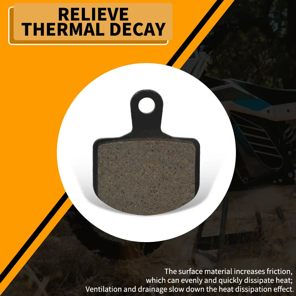 Motorcycles Accessories Brake Pads Brakes 1 Pair Front Rear Disc Brake Pads For ETM RTR Dirt Pit Motorbike Metal Sintered