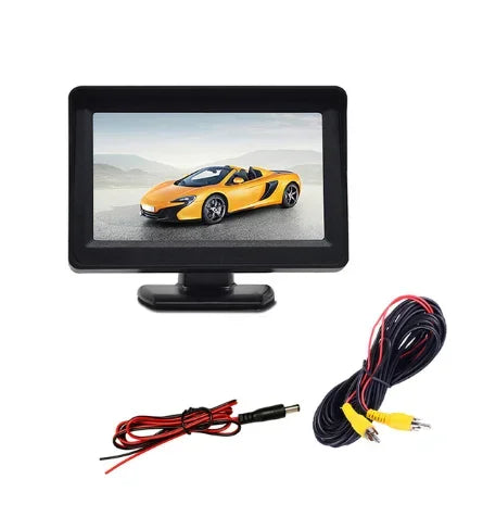car video players 4.3 inch HD Display Foldable Car Monitor TFT LCD Cameras Reverse Camera Screen Parking