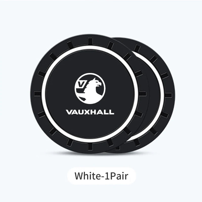 Car Cup Holder Coaster Auto Decoration Silicone Mat Accessories Interior For Vauxhall Corsa VXR Astra GTC Tigra Zafira Vectra