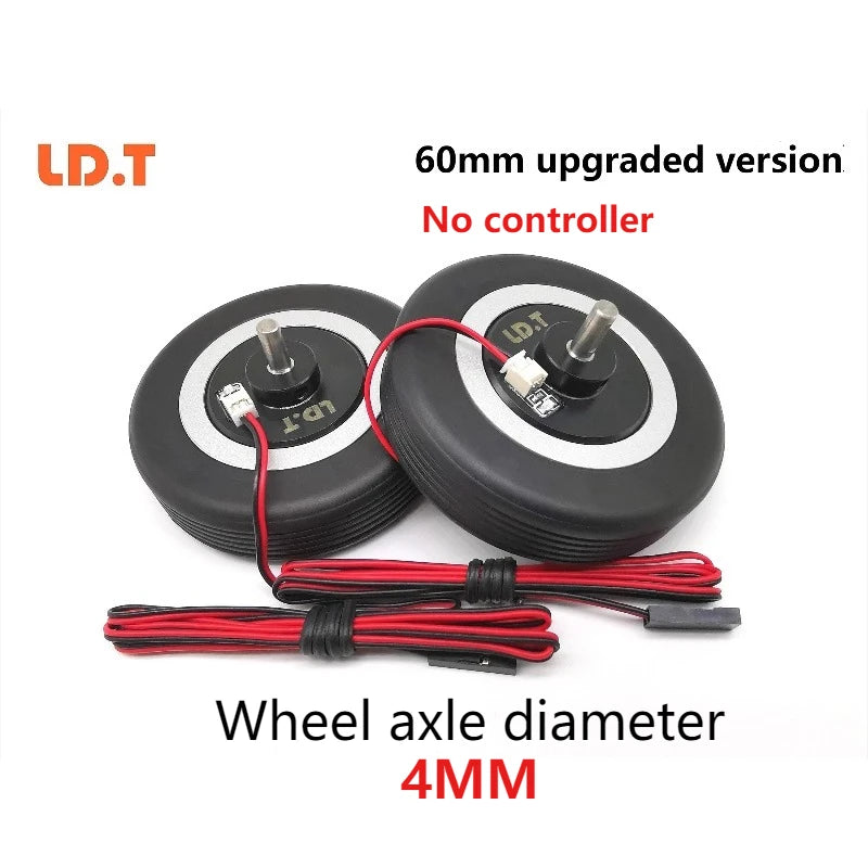 Aeromodelling Brake Wheel Electric Brake Wheel RC Plane 50-70mm with ABS Smart 3 Modes Remote Control Airplane Toys for Children