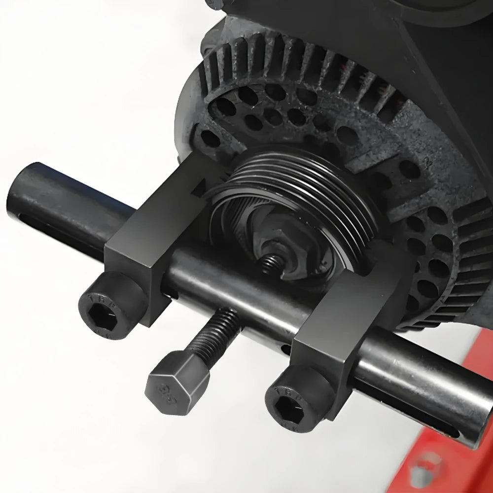 Ribbed Drive Pulley Puller Crankshaft Remover Car Modifacation Steering Wheels Disassembly Adjustable Repair Tools