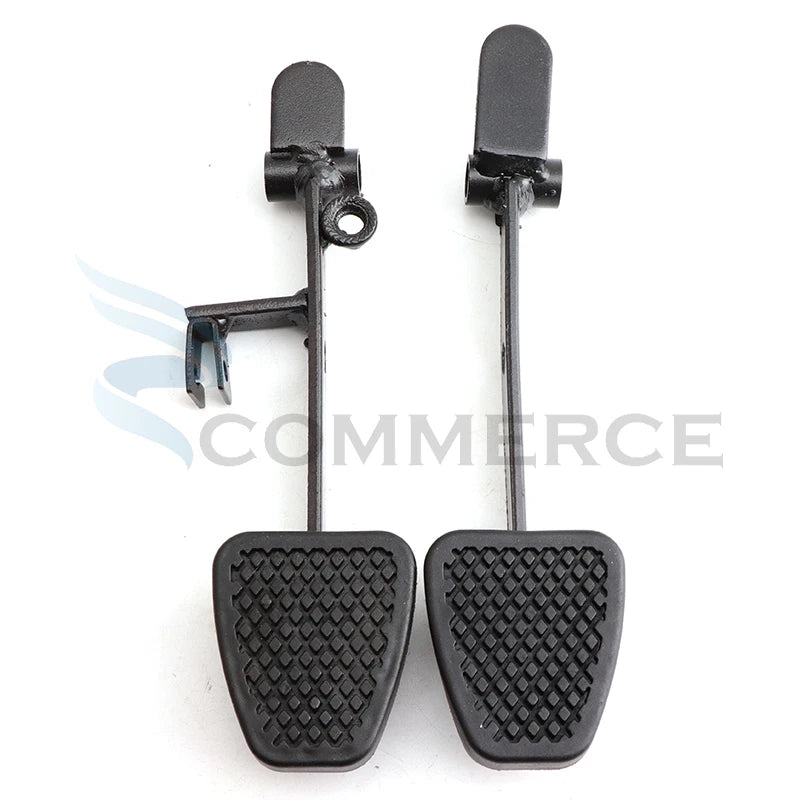 Anti Slip Foot Rest Throttle & Brake Pedal For Fuel ATV Go Kart Off-road UTV Buggy Quad Dirt Bike Brake Accelerator Accessories