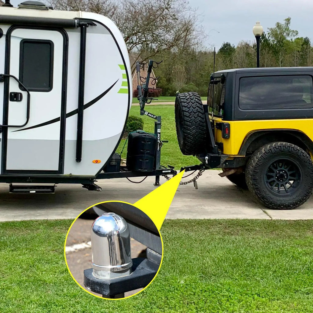 Trailer Hitch Ball Cover with clips car trailer Tow Ball Cover Universal Trailer Accessories for Truck Towing Car Boat