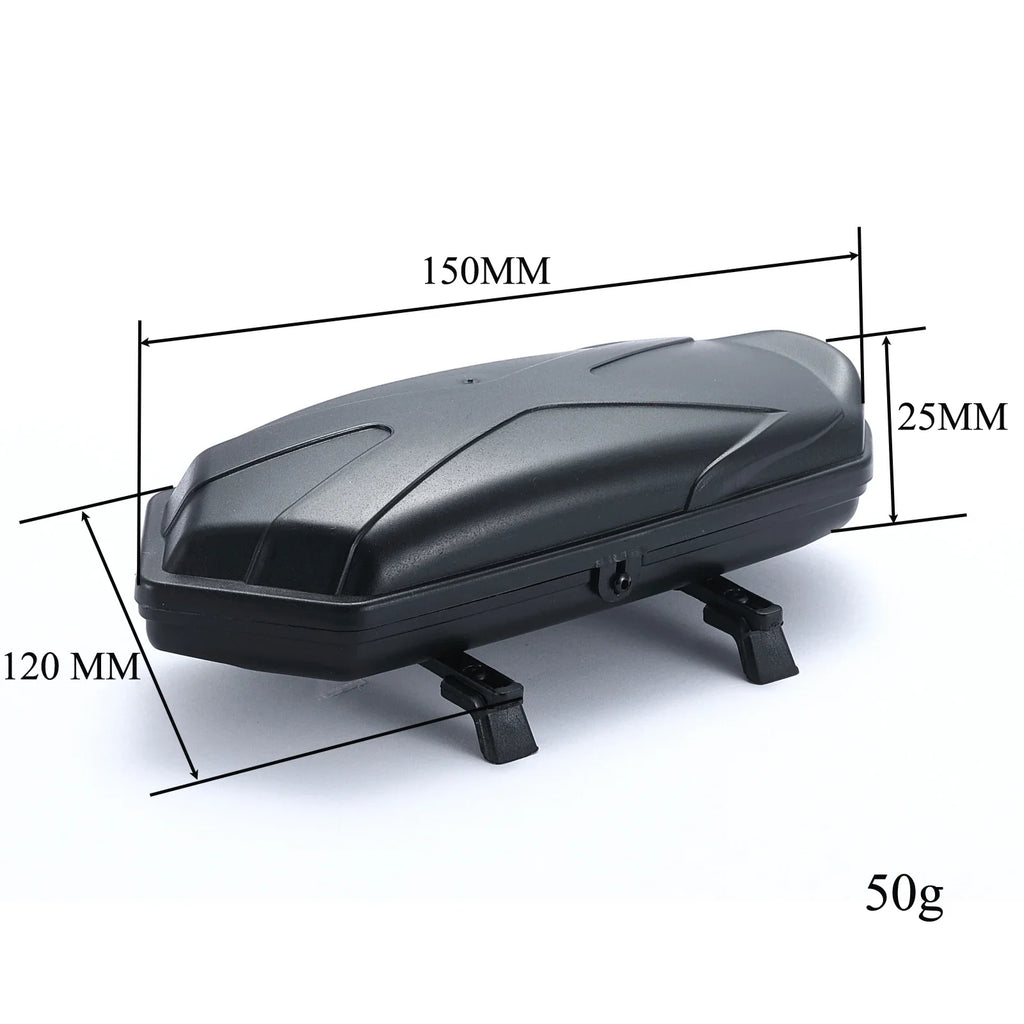 Portaequipajes de techo para camión, escala 1/12, para coches RC Crawler WPL D12 MN D90 G500 Defender Cherokee, accesorios de actualización