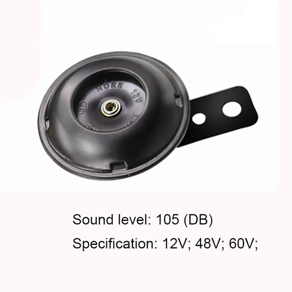 12V/48V/60V Waterproof Motorcycle Scooter Electric Vehicle Horn E-Bike Loudspeaker Super Loudly Refitting Parts