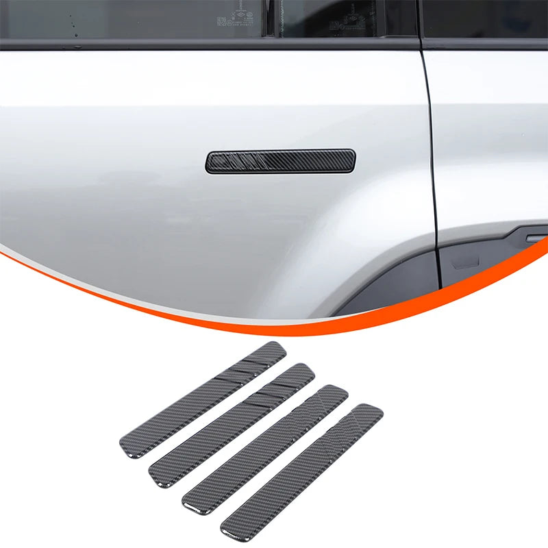 For Chery JAECOO J6 Icar 03 2024 2025 interior Accessories door handle gearshift panel steering wheel cover Carbon Fiber