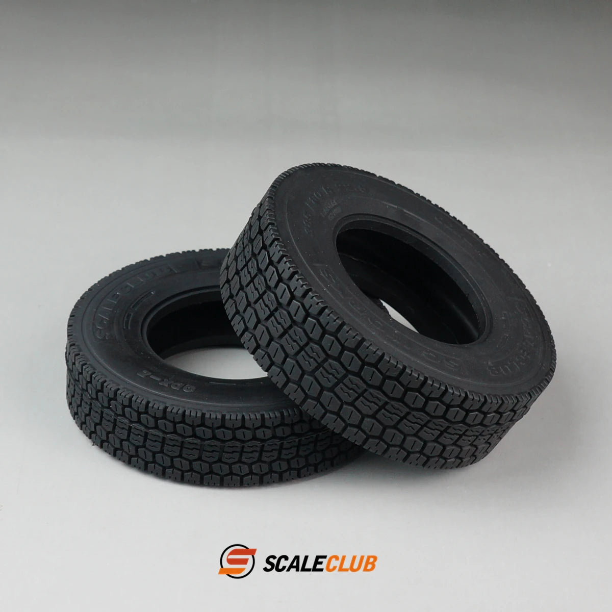 Scaleclub 1/14 Truck Simulation Road Tires Suitable For Tamiya  Lesu For Scania Man Actros Volvo Car Parts Rc Truck Trailer