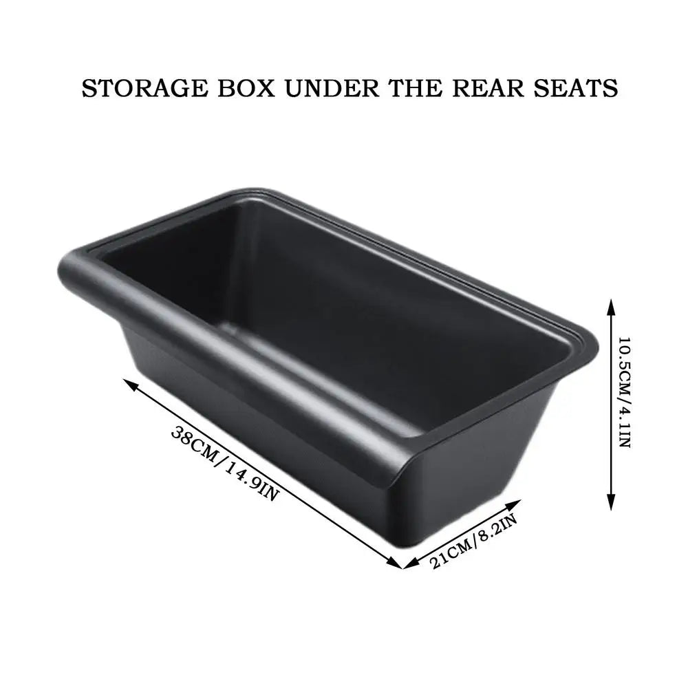 Car Under Seat Storage Box Car Under Seat Tray Layered Storage Case Under Air Vent Storage Case Car Interior Accessories
