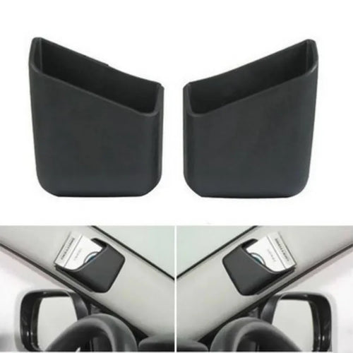 1Pair Car Organizer Auto Truck Pillar Storage Box Cigarette Phone Glasses IC Card Holder Organizers Bag Car Styling Accessories