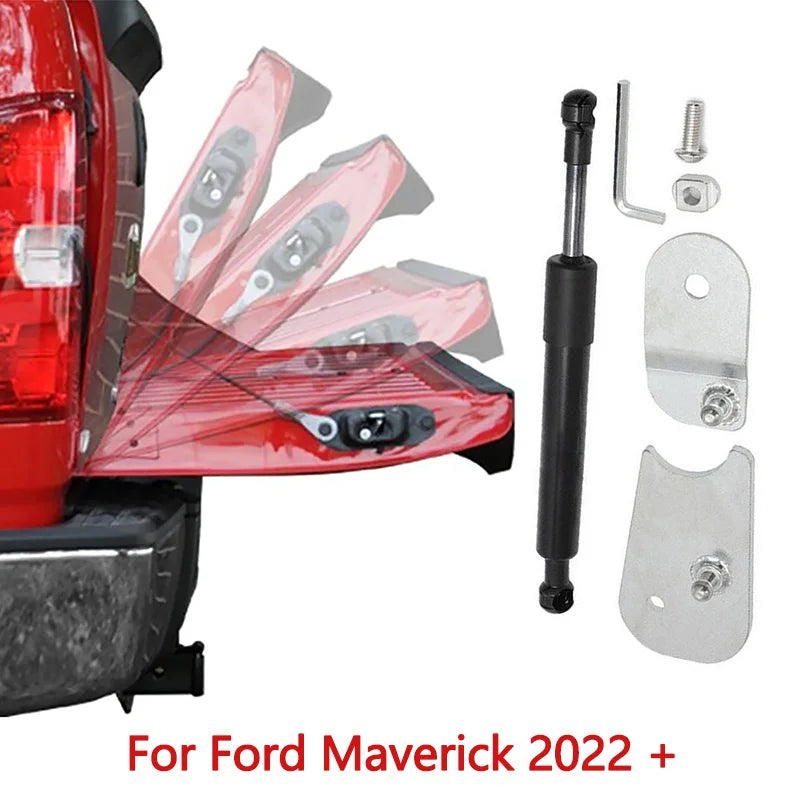 Tailgate Assist Lift Shock Support Rod Truck For Ford Maverick 2022+ Lift Assist Spring Pickup Door Soft Open Accessories