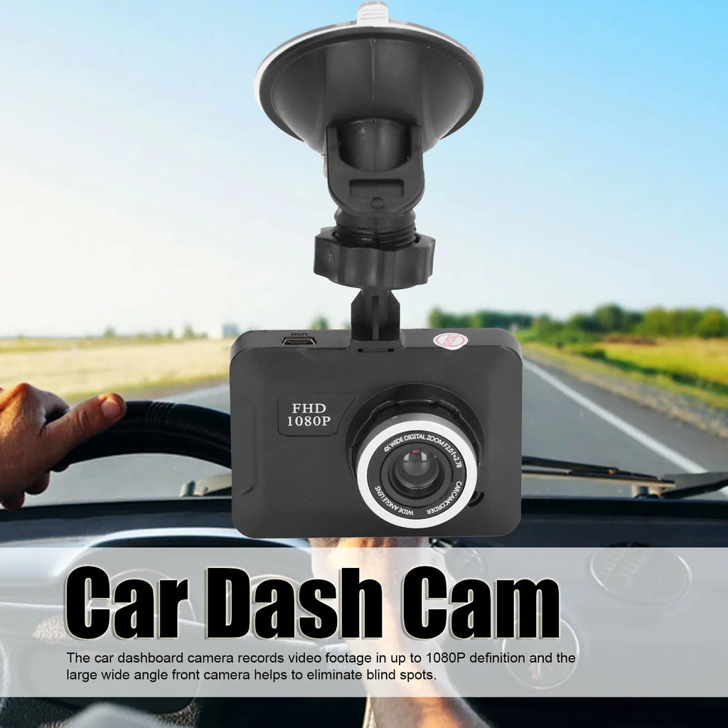 Car DVR Dashcam Multifunction 1080P Full HD Loop Recording Motion Detection Dashboard Camera