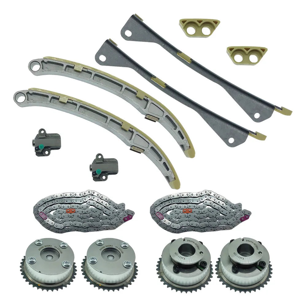 Timing Chain Kit VVT Gear 24350-3CGA1 24410-3CGA3 For 2015 to 2021 Sedona 3.3L Car Engine Timing Chain Kit Replacement Part