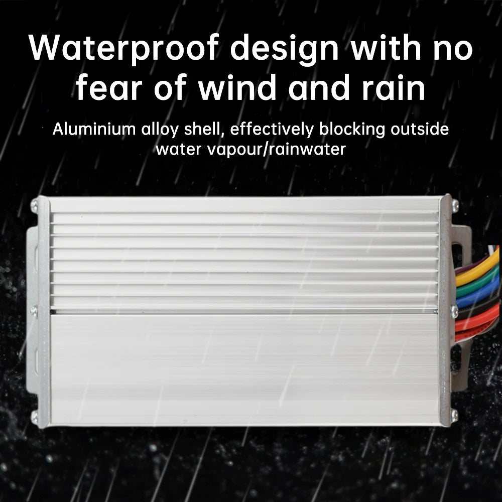 Electric Bicycle Accessories 36/48V Electric Bicycle 500W Intelligent Controller Suitable for Electric Bicycles Scooters