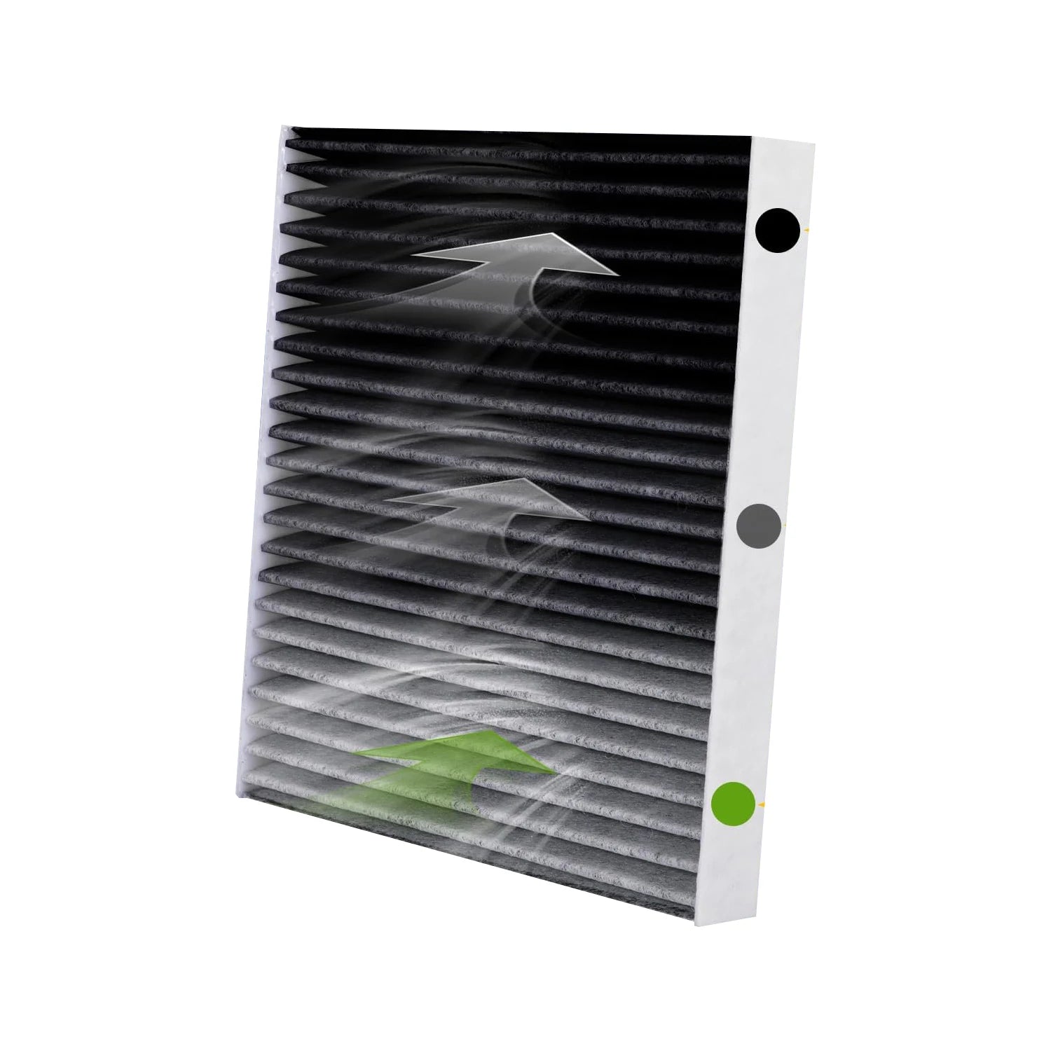 Cabin Filter For Audi A3 8P 2003-2013/S3 Quattro 2006-2012/Audi TT 8J 2006-2014/Roadster 2007-2014 1Pcs White Silk Pollen Filter