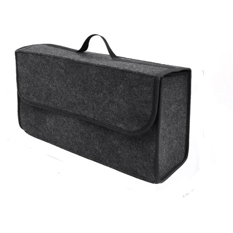 Gray Car Organizer Bag Car Trunk Organizer Anti Slip Compartment Boot Storage Organizer Tool Car Storage Bag Organizer for Trunk