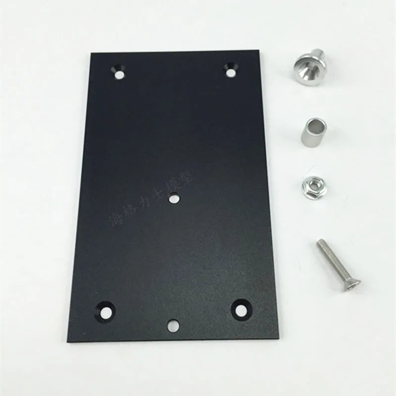 Trailer Metal Hook Lower Plate for 1/14 Tamiya RC Truck Trailer Tipper Scania 770s Benz Actros Volvo MAN LESU Iveco DIY Parts
