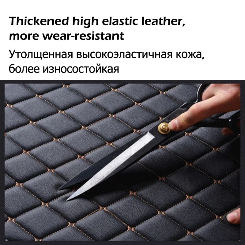 Car Floor Mats For Chrysler 300 300C 2004~2010 Non-slip Carpets Leather Floor Mat Rugs Pad Car Accessories Anti-dirt pad 2008