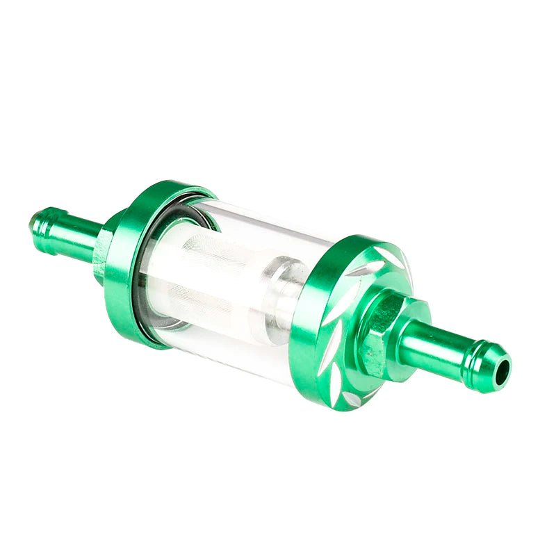 Motorcycle ATV Universal Fuel Filter, Washable Filter for Gasoline Fuel Lines, Compatible with 50CC-500CC Motorcycles and ATVs