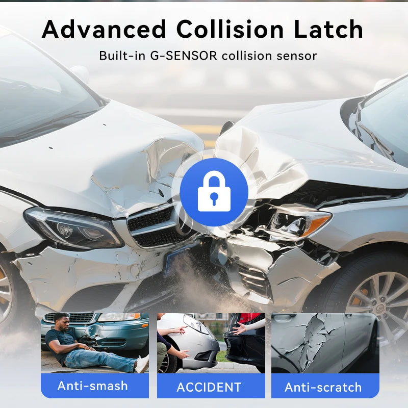 3 Channel Dash Camera FHD 1080P 360° All Sides Dashcam IR Night Vision Car DVR Car Camera Recorder Support 24H Parking Monitor