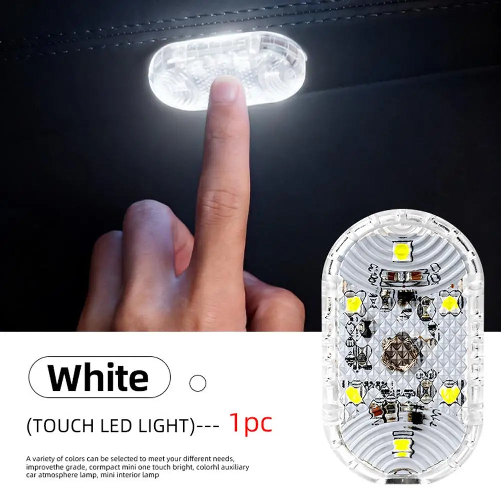 Car Interior Light Auto Roof Ceiling Reading Lamp LED Car Styling Night Light Mini USB Charging Car Light 5V