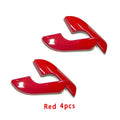 Door Inner Handle Decoration Shell Protective Cover Car Stickers For Alfa Romeo Giulietta Interior Accessories Trim
