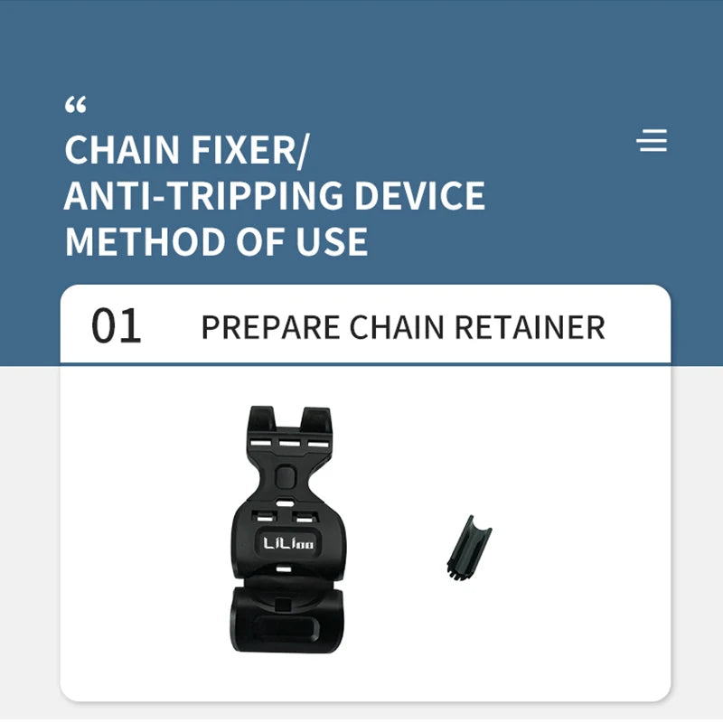Bicycle Chain Holder Chain Fixed Tool Mountain Road Cycling Chain Anti Tripping Device Chain Checker Bike Chains Repair Tool
