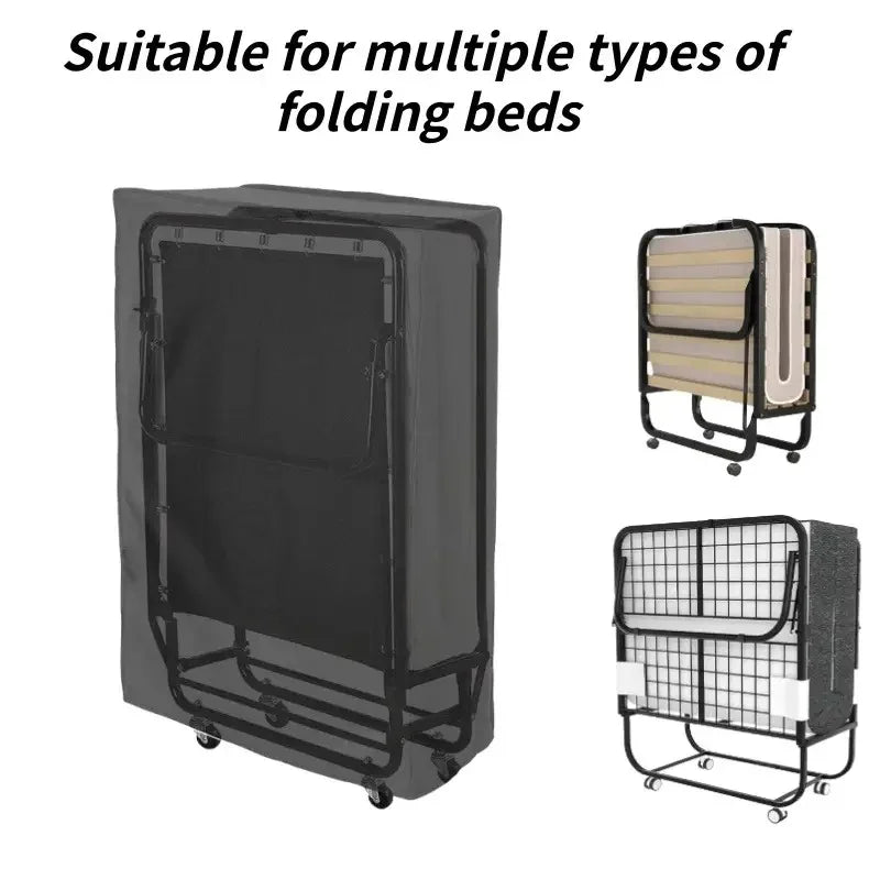 Foldable Bed Cover, Suitable for Universal Folding Beds, Easy to Wear and Remove Design, Indoor/Outdoor Guest Bed Cover