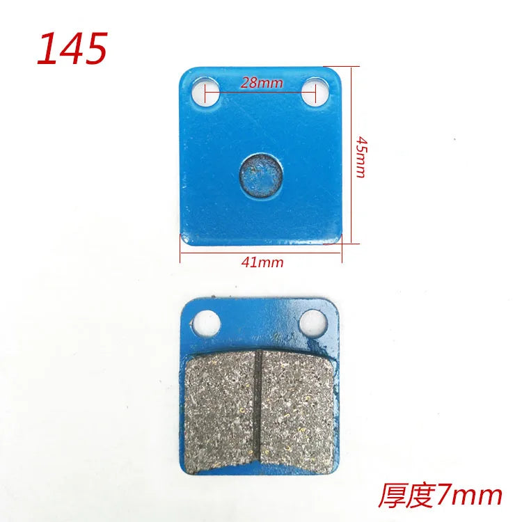 Pastillas de freno de disco delanteras y traseras para motocicletas de 50 cc, 125 cc, 150 cc y 250 cc, CBR, CRF, CTCT, CBX, scooter y ciclomotor.