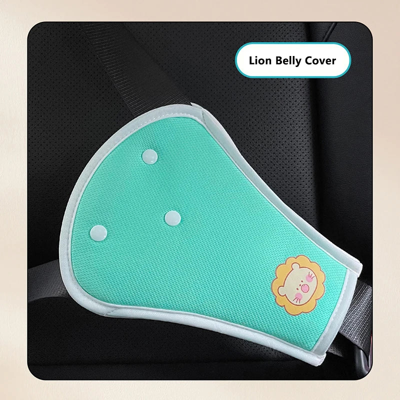 Interior Car Accessory for Enhanced Safety - Universal Adjustable Seat Belt Cover for Kids & Adults