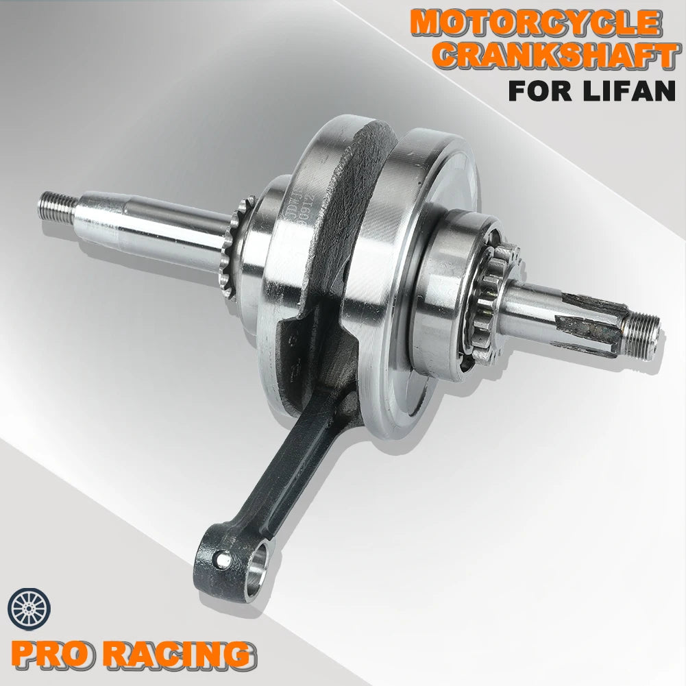 125cc Motorcycle Crankshaft For Lifan LF 125 Air Oil Cooling Horizontal Engine Dirt Pit Bike ATV Quad Parts 1P52FMI