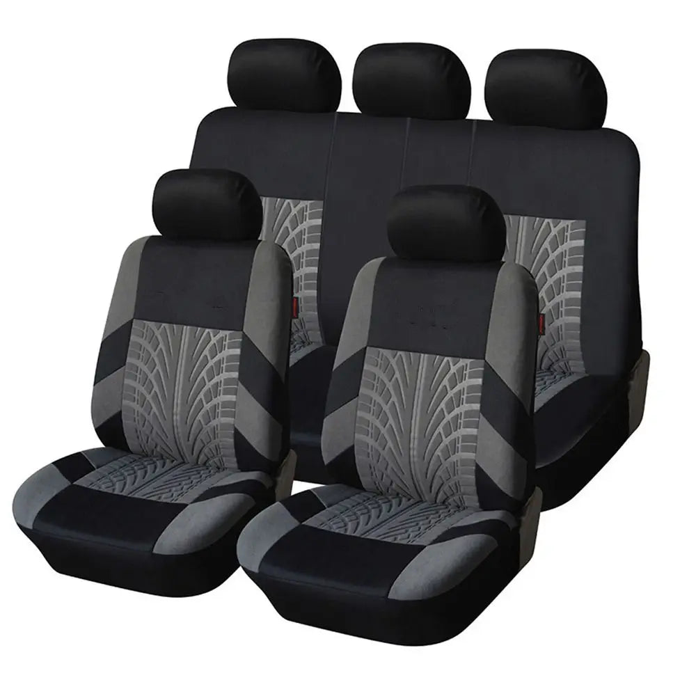 Universal 2+1 Seat Covers Car Seat Covers Protector for Transporter/Van,Universal Polyester Fabric Car Covers,Truck Accessories