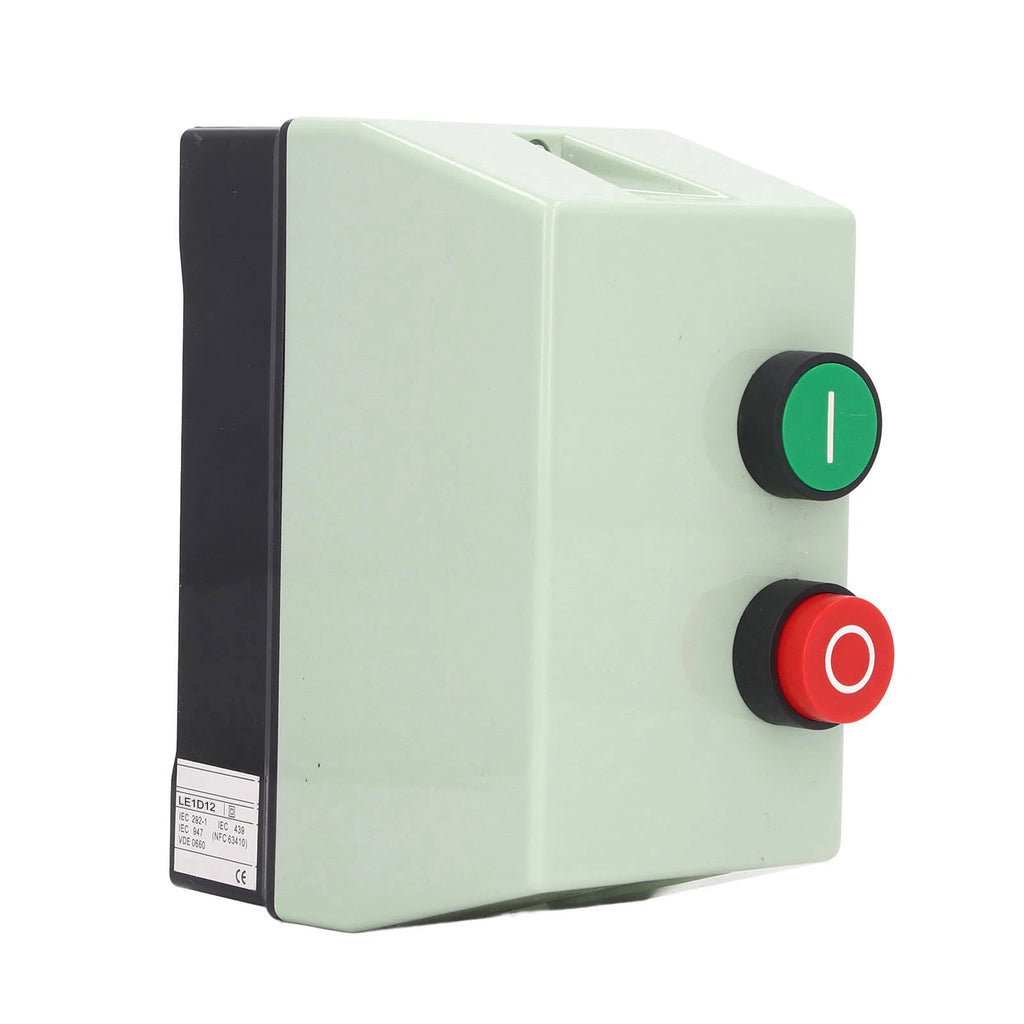 Arrancador de motor eléctrico magnético, resistente al agua, ignífugo, monofásico, 220 V, 230 V, 9-13 A