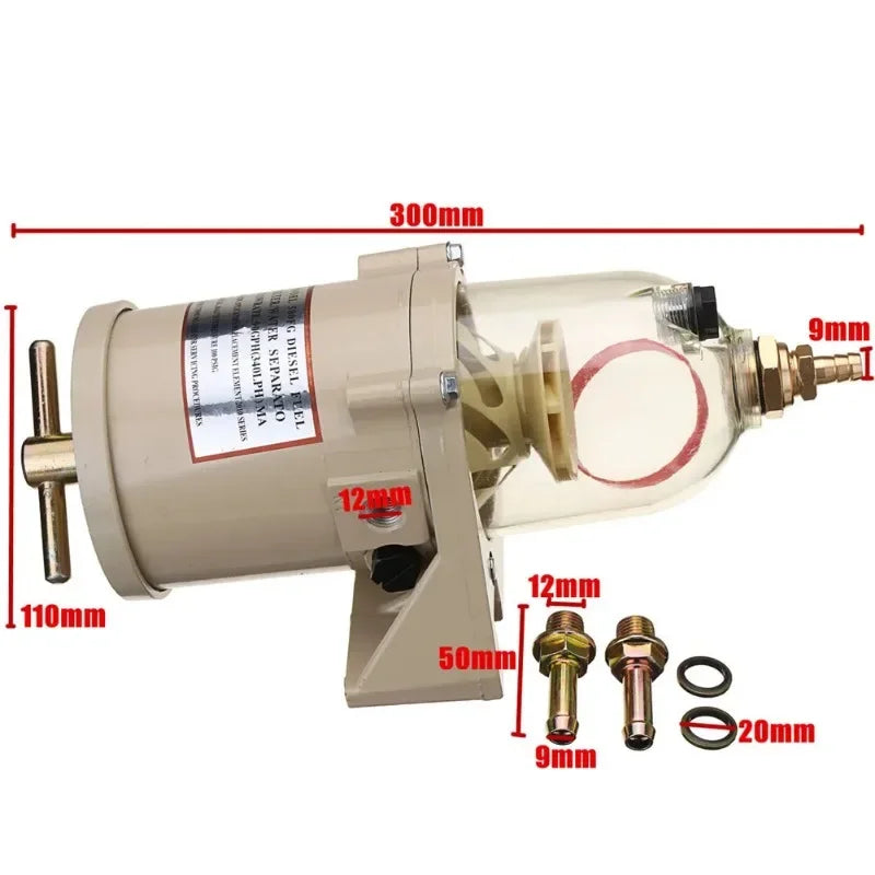 Fuel Filter and Water Separator Are Suitable for Trucks Light Trucks Large Cars Oil-water Separators and Automotive Parts