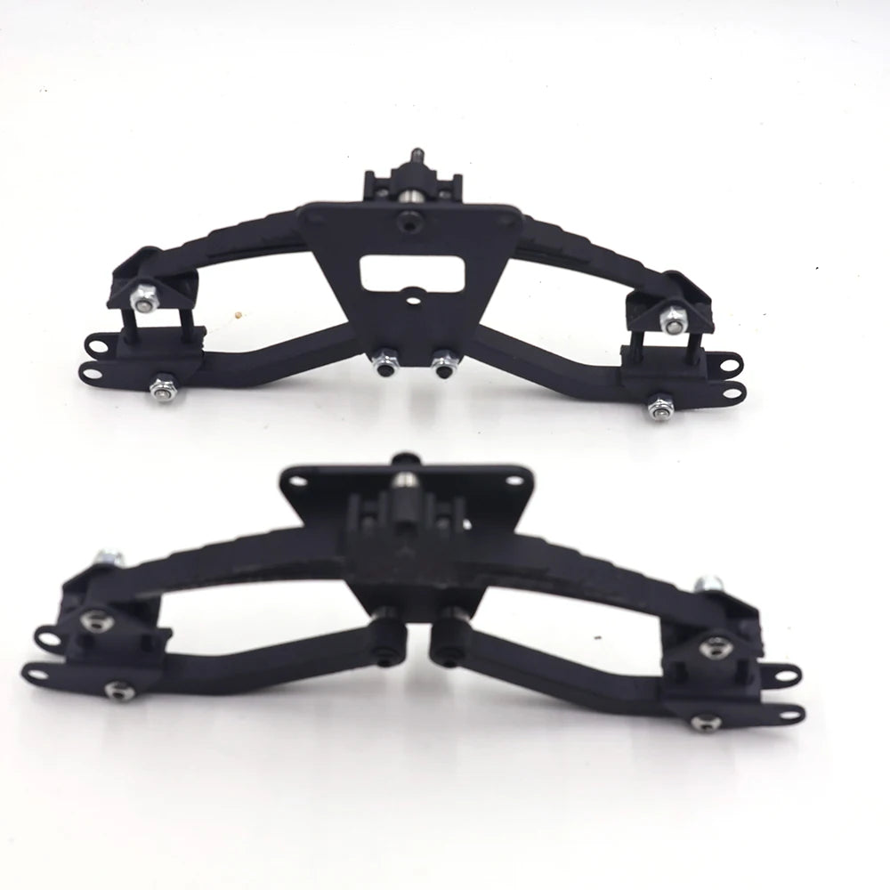 Accesorios de suspensión trasera de simulación de metal para camión Tamiya RC 1/14, remolque, volquete, Scania, Benz, Actros, Volvo, MAN, LESU, piezas de bricolaje