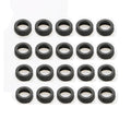 20PCS RC Tugboat Anti-collision Tires Diameter 19mm/28mm Miniature Wheel Mircro Simulated Tyres Decoration Parts for Boat Model