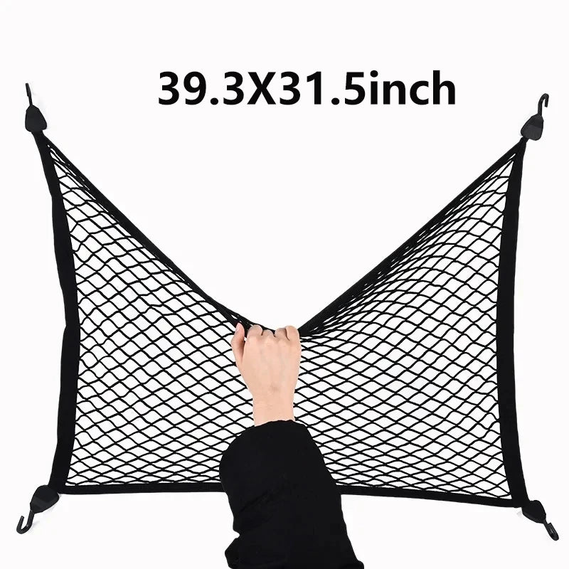 Highly Elastic Cargo Net Simple Truck Bed Cargo Mesh Organizer Suitable for Daily Light Loads of Trucks
