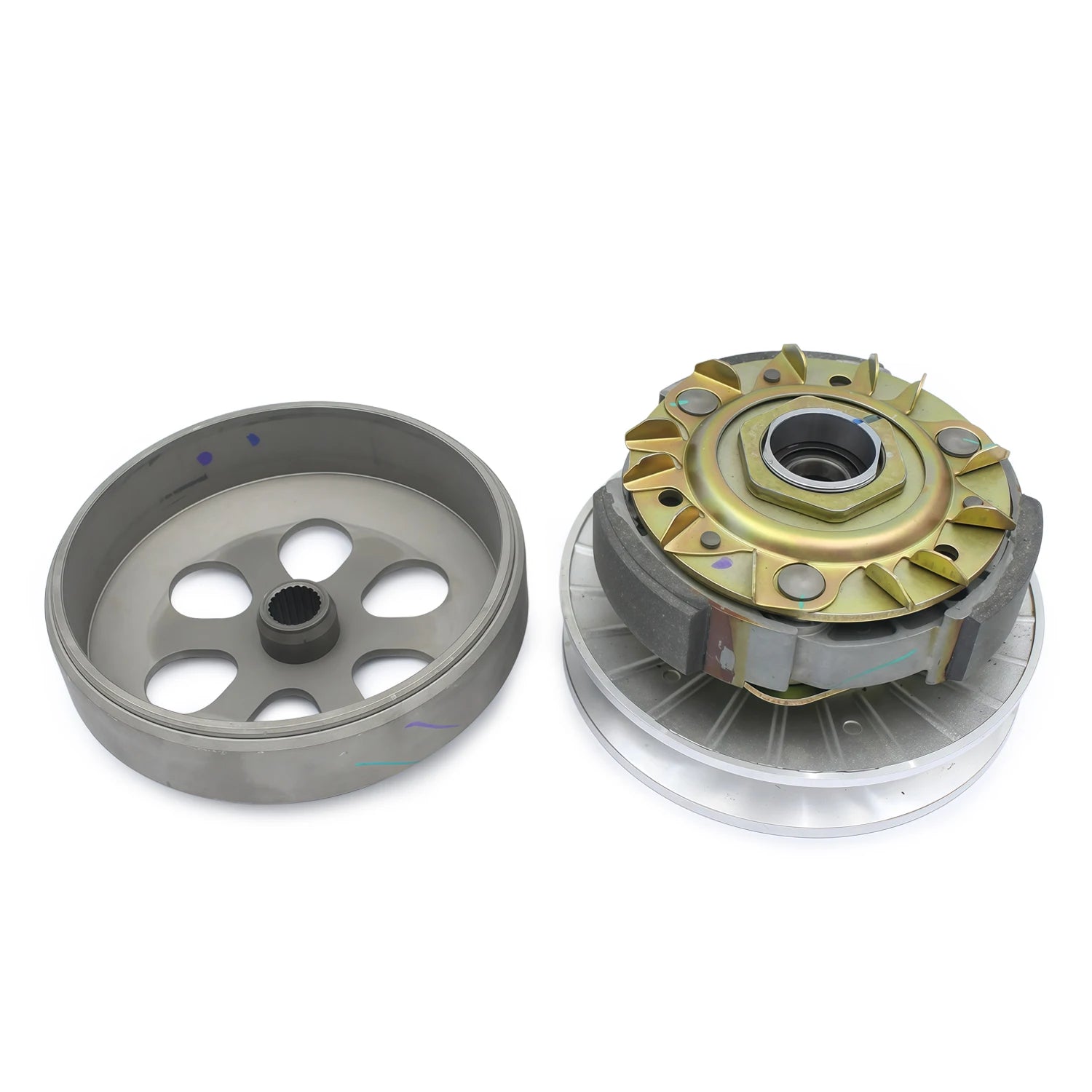 Motorcycle Clutch Pulley Assembly Kit Engine Parts CM316301 For Vespa GT GTS GTV 250 300 Super Sport Rear Drive Plate
