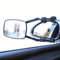 Car Safety Side Mirror Accessories RV Caravan Blind Spot Truck Rear View Adjustable Angle Trailer Towing Clip On