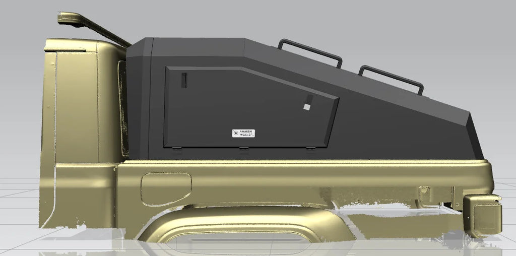 Pickup Truck Bed Cover 4x4 Off-road Accessories Steel Truck Canopy Jeep Gladiator Canopy