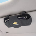 Car Sun Visor Glasses Storage Box Accessories For Chevrolet Equinox Trailblazer Bolt Spark Tahoe Z71 Aveo Impala Lacetti Malibu