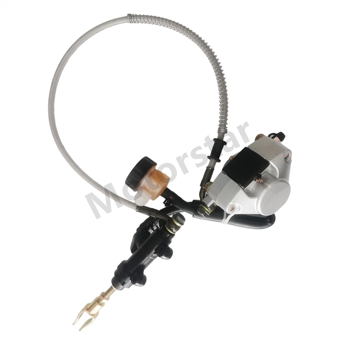 Hydraulic Rear Disc Brake Caliper System With Brake Pads 200 250 200cc 250cc Quad Dirt Bike ATV
