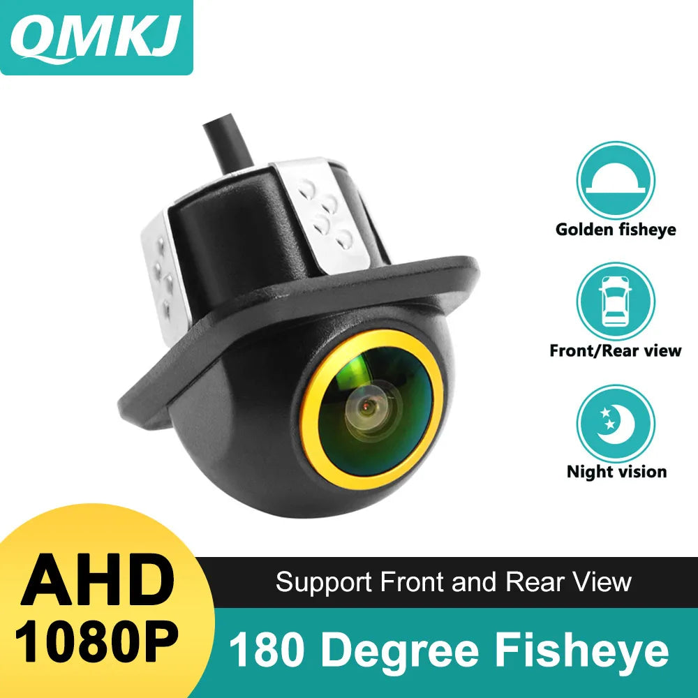 CCD Reverse Camera Rearview Car HD Night Vision For Parking CVBS Waterproof Universal 170 Degree Fishey Lens Auto Reversing Cam